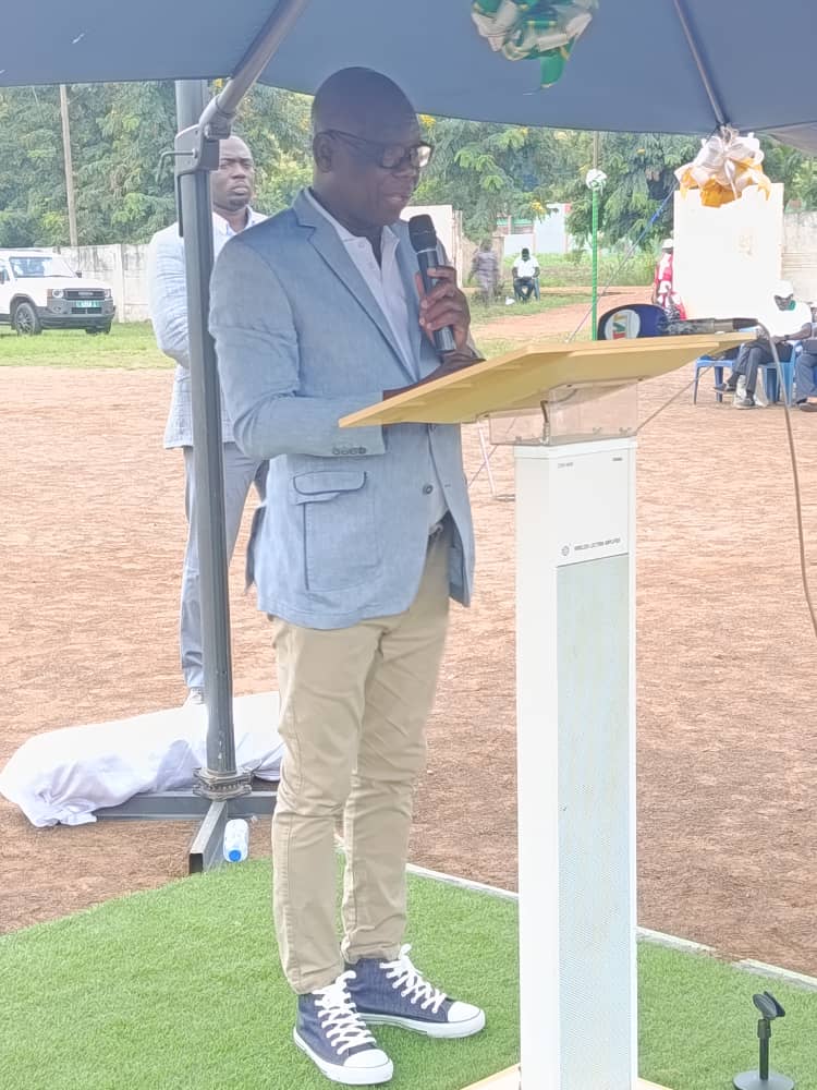 Le ministre de la Sant&eacute;, de l&rsquo;Hygi&egrave;ne publique, de la Couverture sanitaire universelle et des Assurances, Jean Marie Koffi Ewonoule TESSI 